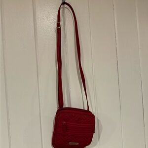 Vera Bradley 2018 Red Quilted Crossbody Bag